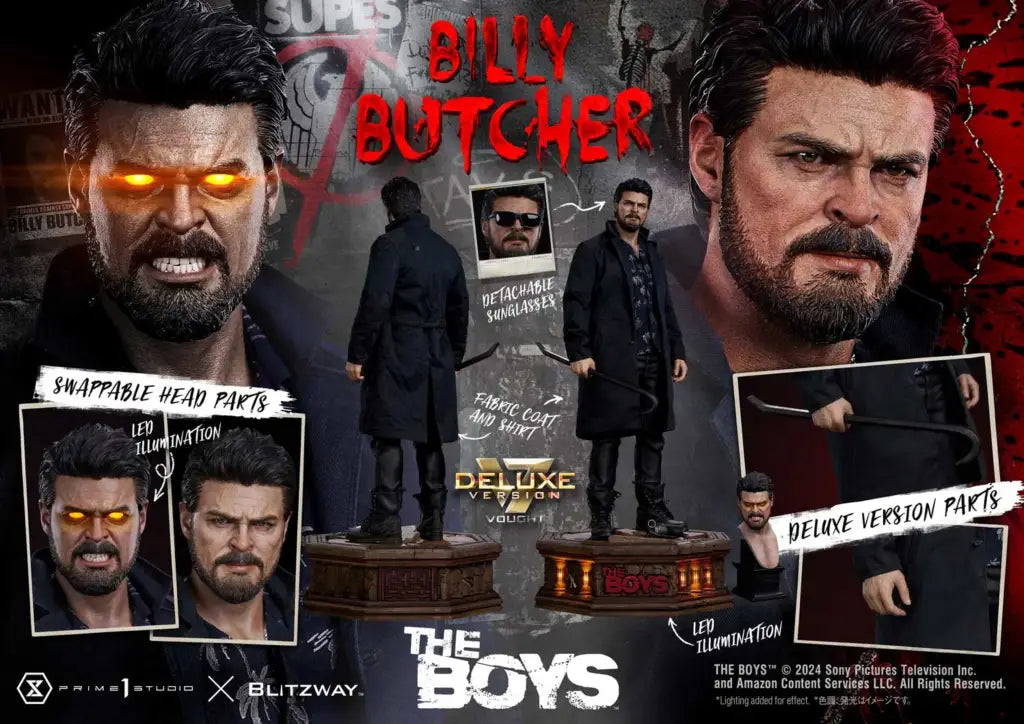 Premium Masterline The Boys William ’Billy’ Butcher Deluxe Version Pre Order Price