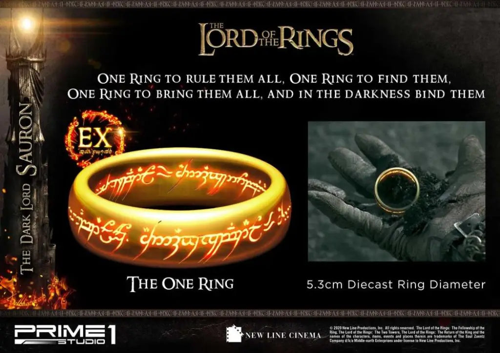 Premium Masterline The Lord Of The Rings (Film) Dark Sauron Ex Version