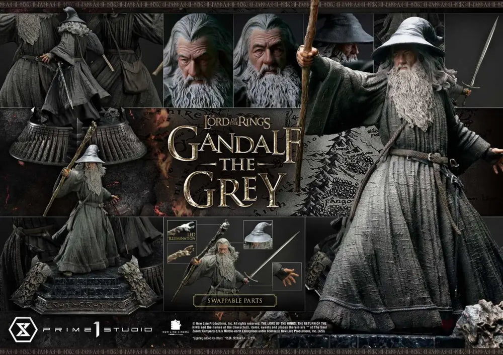 Premium Masterline The Lord Of The Rings (Film) Gandalf Grey Pre Order Price