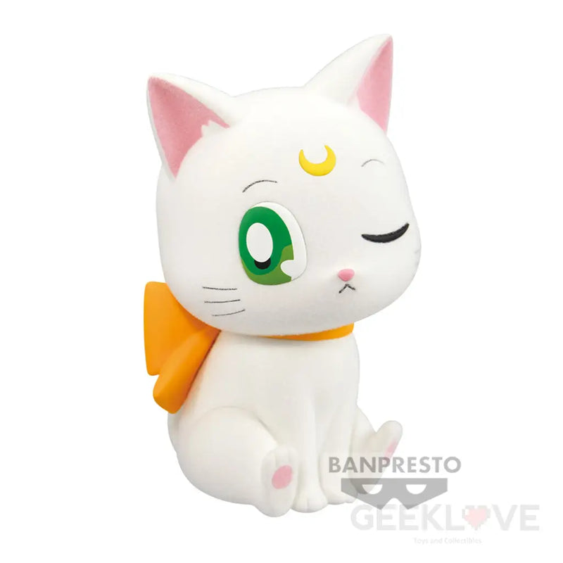 Pretty Guardian Sailor Moon Cosmos The Movie Fluffy Puffy Luna/Artemis Big Ribbon Ver.(B:Artemis)