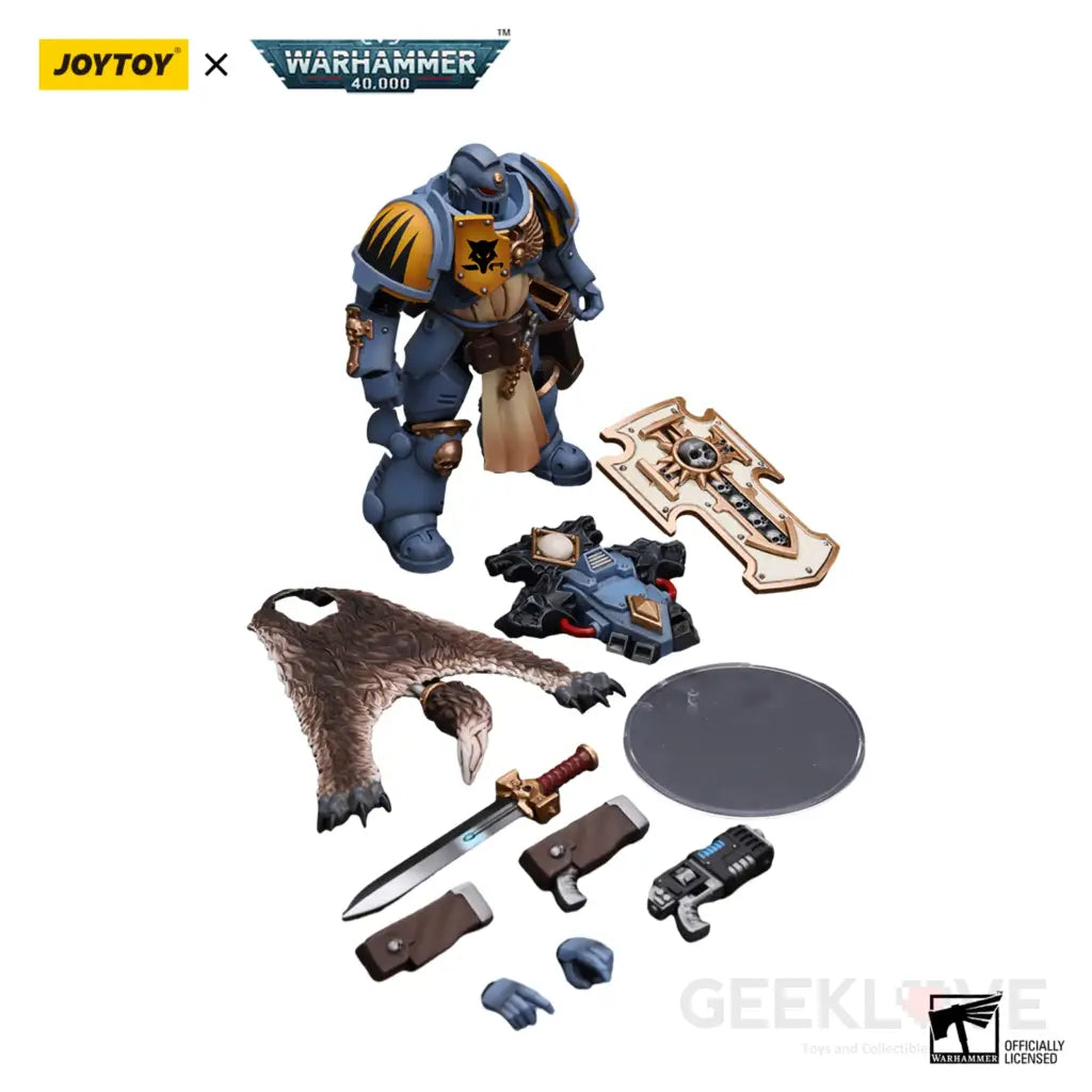 Primaris Space Marines Wolves Bladeguard Veteran Action Figure