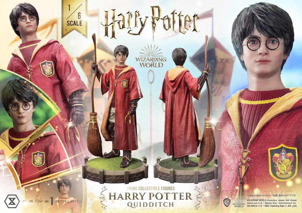 Prime Collectible Figures Harry Potter Happy Quidditch Scale Figure