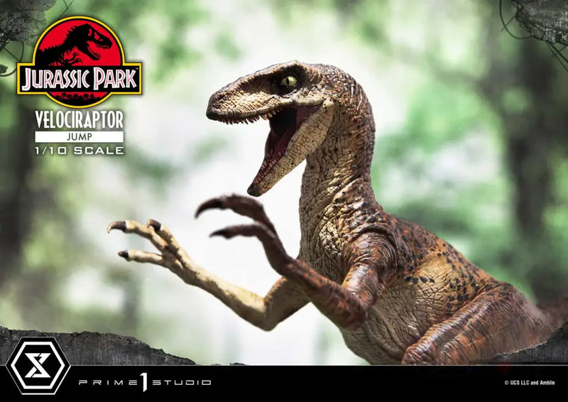 Prime Collectible Figures Jurassic Park (Film) Velociraptor Jump