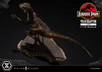 Prime Collectible Figures Jurassic Park (Film) Velociraptor Jump Scale Figure