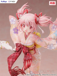 Puella Magi Madoka Magica F:Nex Madoka Kaname (Kimono Ver.) (Reissue) Scale Figure