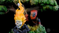 QMX: Ghost Rider & Deadpool Q-Master Fig - GeekLoveph