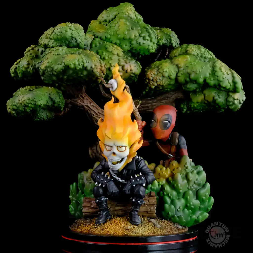 QMX: Ghost Rider & Deadpool Q-Master Fig - GeekLoveph