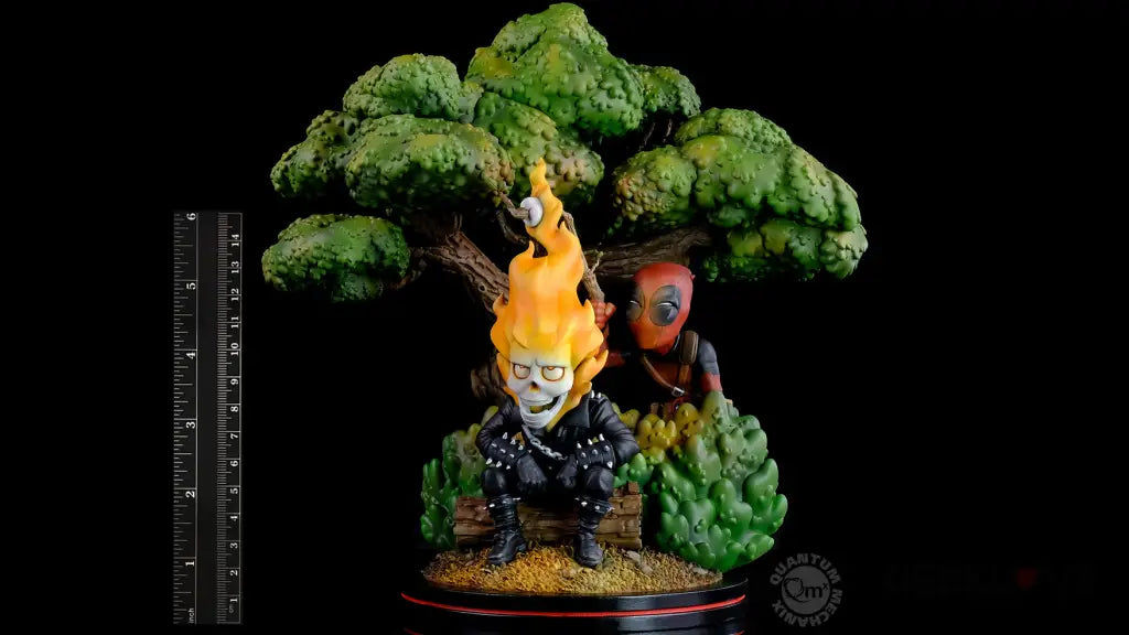 QMX: Ghost Rider & Deadpool Q-Master Fig - GeekLoveph