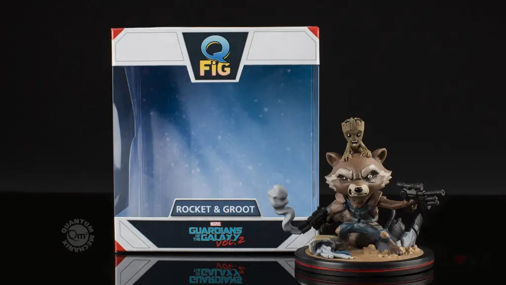 QMX Q-FIG Guardians of the Galaxy Vol. 2 Rocket and Groot - GeekLoveph
