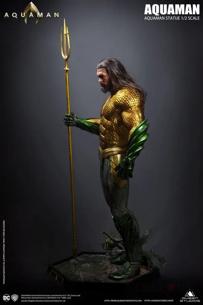 Queen Studios: 1/2 scale Aquaman - GeekLoveph