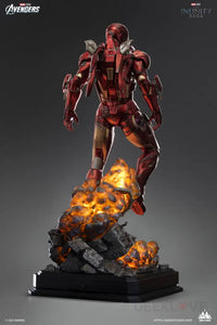 Queen Studios Iron Man Mark 7 1/3 Statue (Battle Damaged) Scale Figure