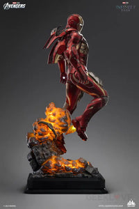 Queen Studios Iron Man Mark 7 1/3 Statue (Battle Damaged) Scale Figure