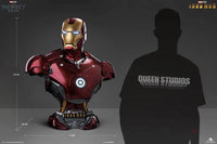 Queen Studios Life Size Iron Man Mark 3 Bust Preorder