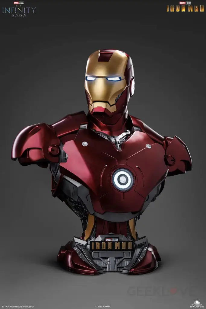 Queen Studios Life Size Iron Man Mark 3 Bust Preorder