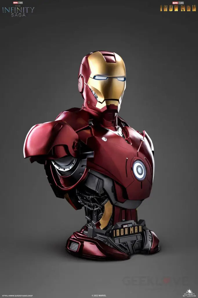 Queen Studios Life Size Iron Man Mark 3 Bust Preorder