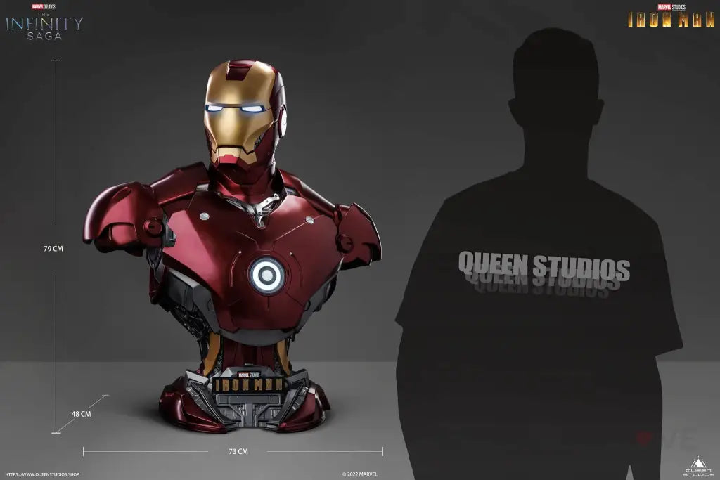 Queen Studios Life Size Iron Man Mark 3 Bust Preorder