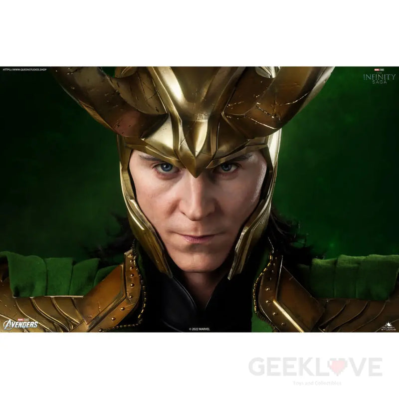 Queen Studios Life Size The Avengers Loki Bust