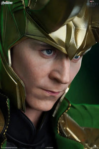 Queen Studios Life Size The Avengers Loki Bust - GeekLoveph