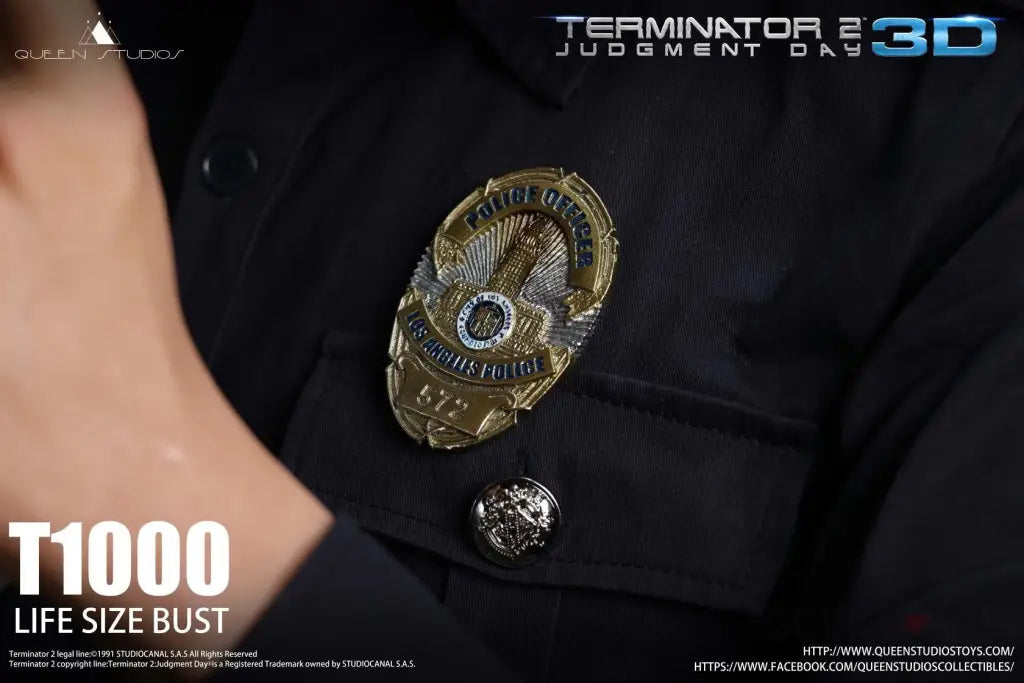 Queen Studios Terminator 2 T-1000 Bust - GeekLoveph