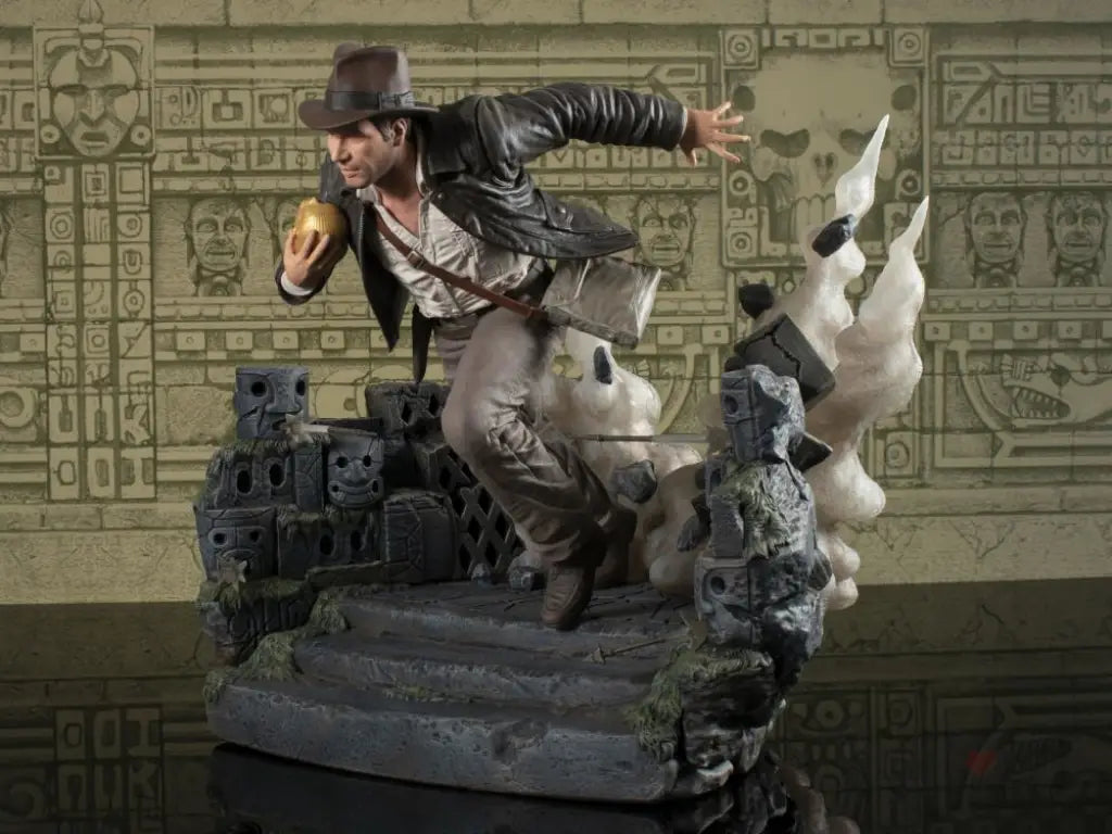 Raiders Of The Lost Ark Gallery Indiana Jones Deluxe Figure Diorama