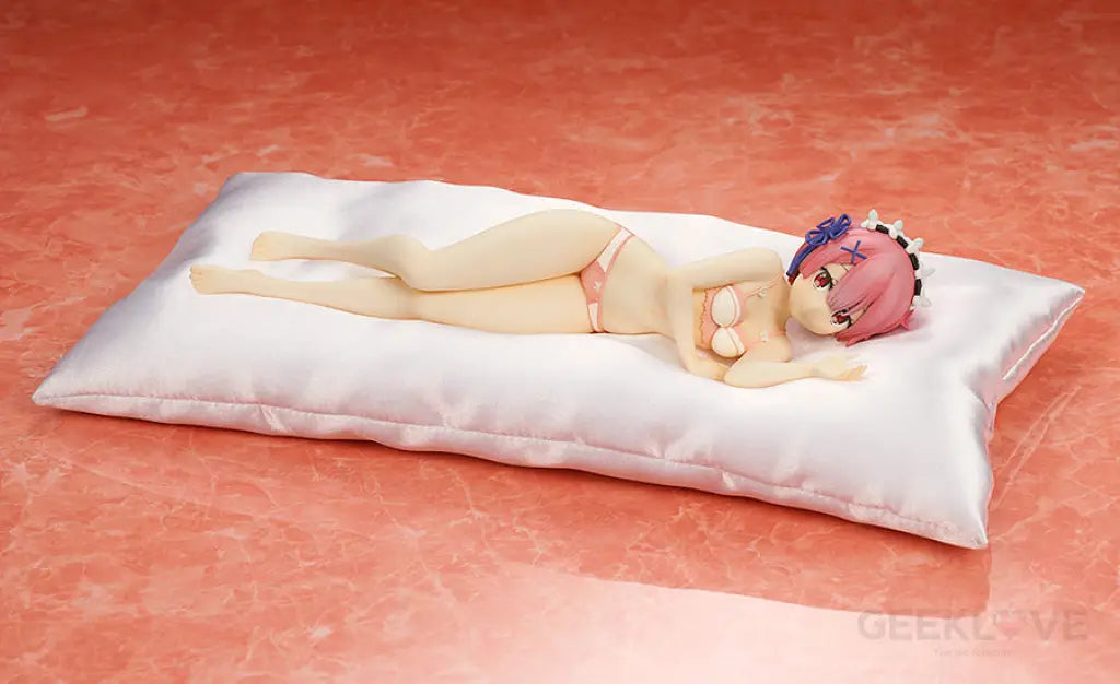 Ram Sleep Sharing Pink Lingerie Ver. 1/7 Scale Figure - GeekLoveph