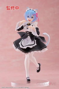 Re:zero Starting Life In Another World Coreful Figure Rem (Cat Maid Ver.) Prize