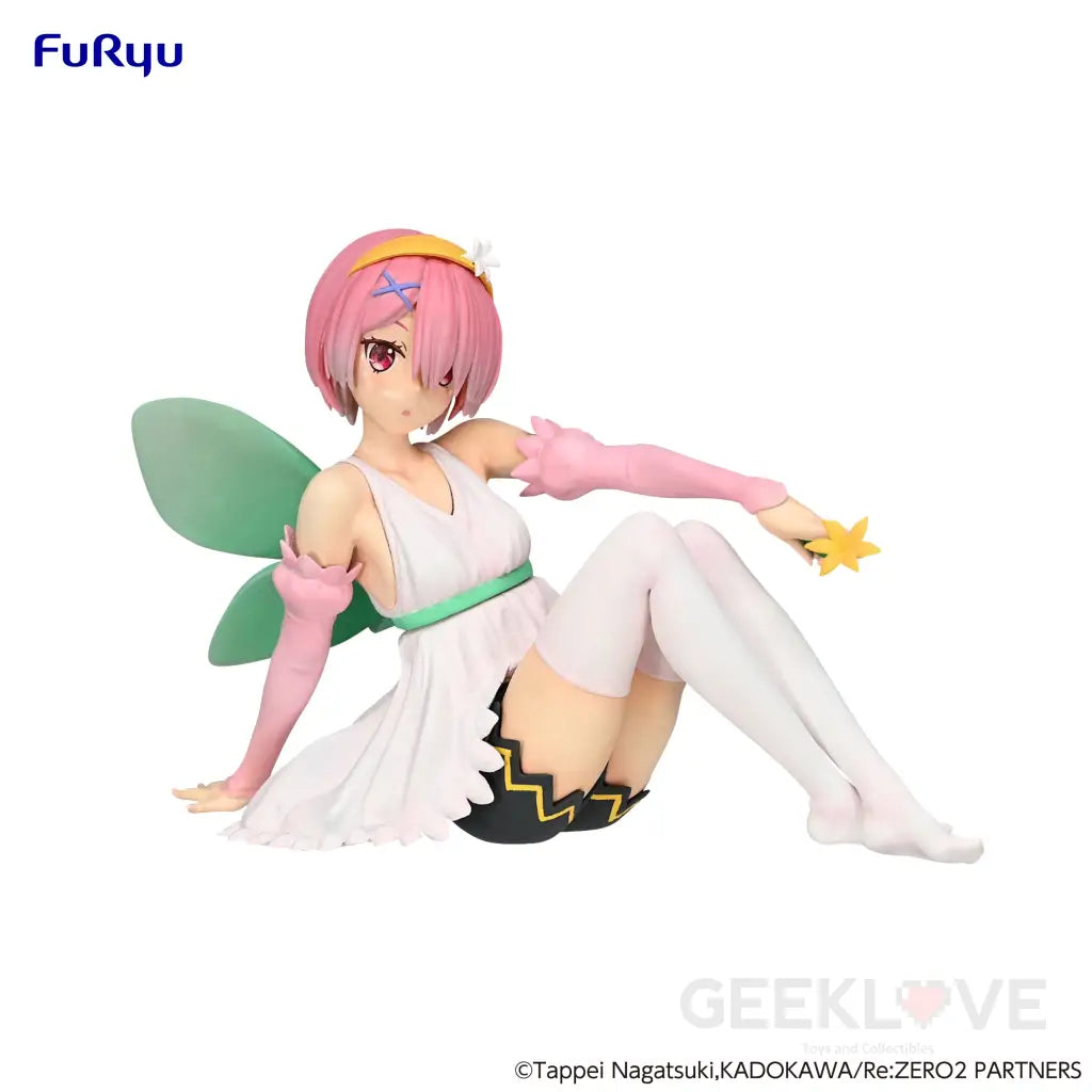 Re:zero Starting Life In Another World Noodle Stopper Figure Ram Flower Fairy Prize