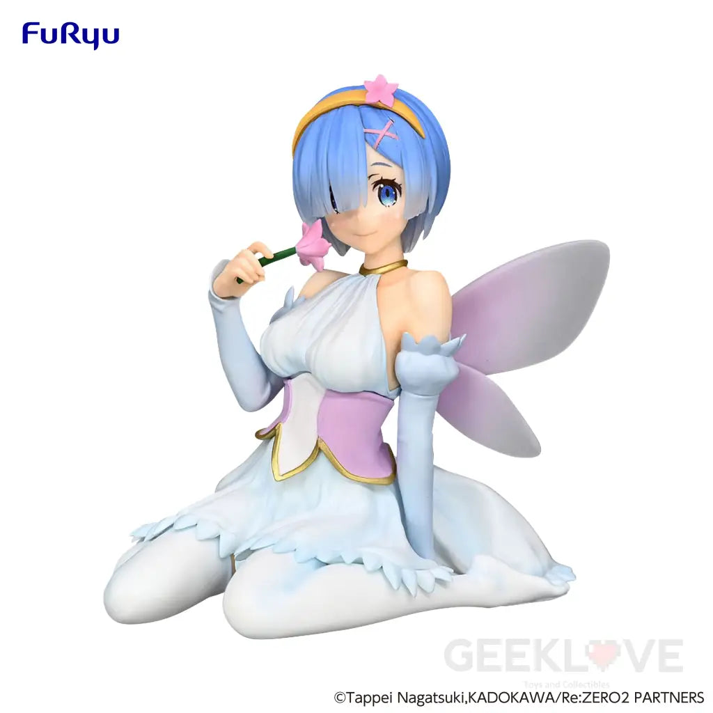 Re:zero Starting Life In Another World Noodle Stopper Figure Rem Flower Fairy Prize