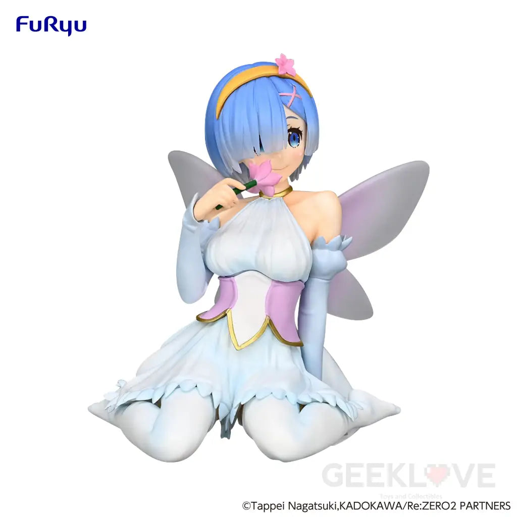 Re:zero Starting Life In Another World Noodle Stopper Figure Rem Flower Fairy Prize