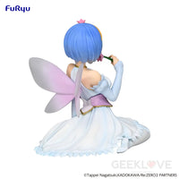 Re:zero Starting Life In Another World Noodle Stopper Figure Rem Flower Fairy Prize