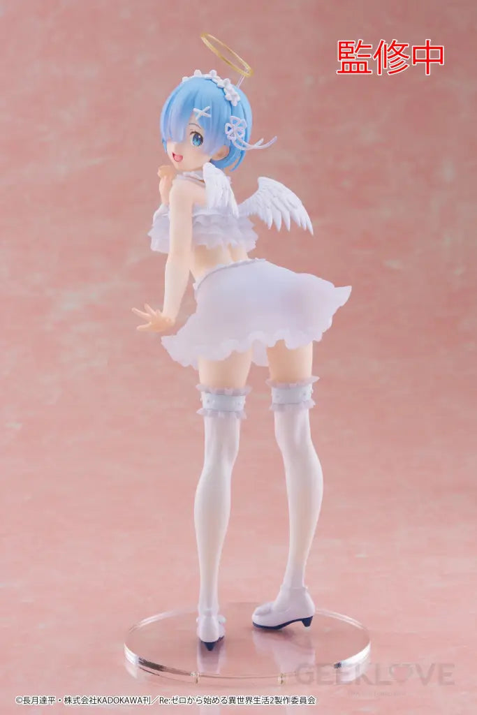 Re:zero Starting Life In Another World Precious Figure Rem (Pretty Angel Ver.) Prize