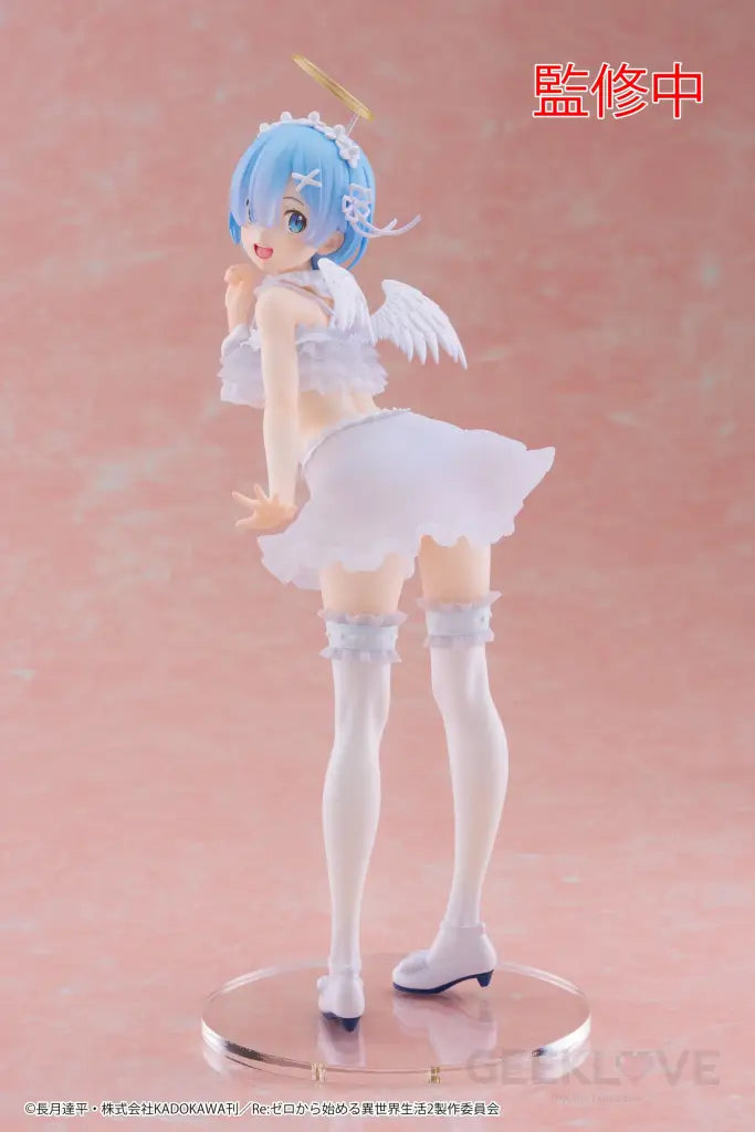 Re:zero Starting Life In Another World Precious Figure Rem (Pretty Angel Ver.) Prize