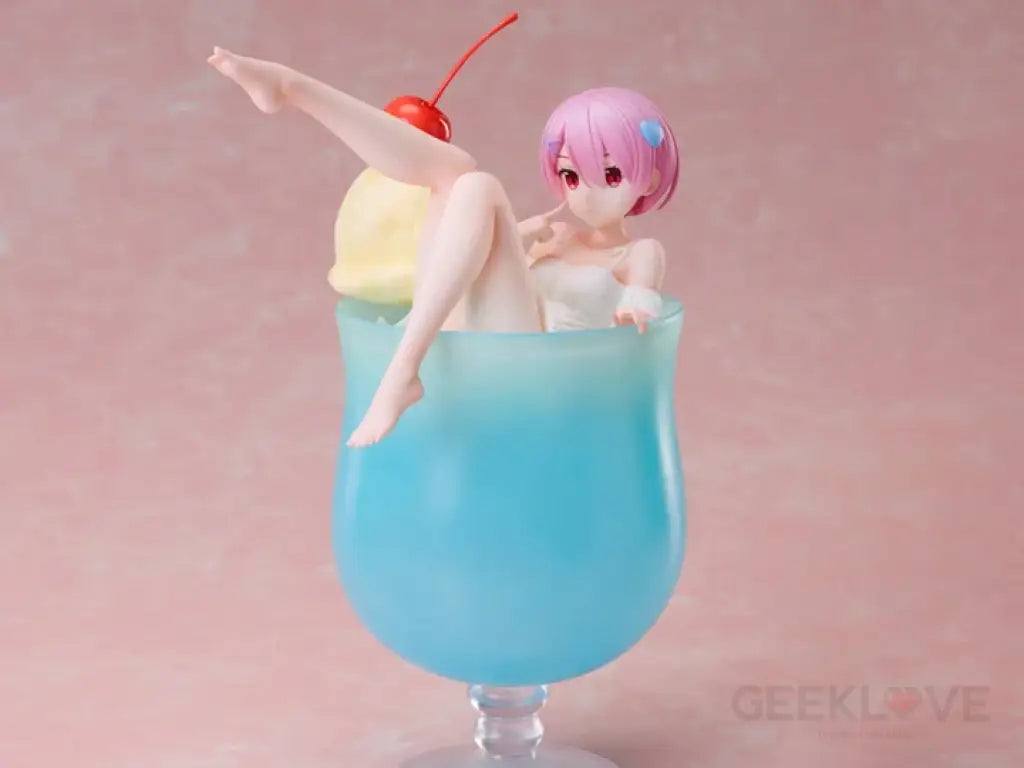 Re:zero Starting Life In Another World Ram Cream Soda 1/7 Scale Figure