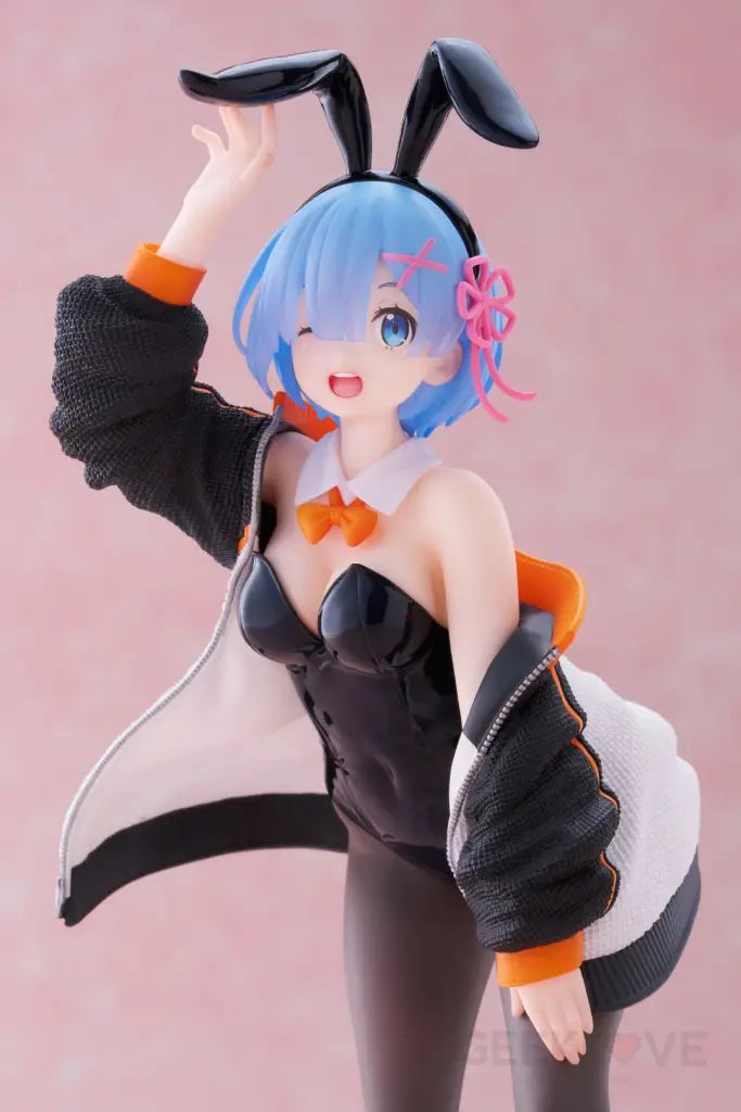 Re:zero Starting Life In Another World Rem (Jacket Bunny Ver.) Prize Figure