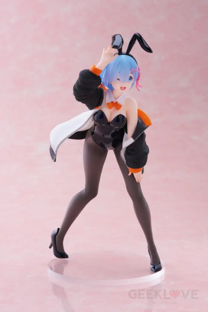 Re:zero Starting Life In Another World Rem (Jacket Bunny Ver.) Prize Figure