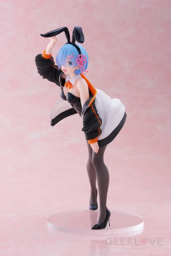 Re:zero Starting Life In Another World Rem (Jacket Bunny Ver.) Prize Figure