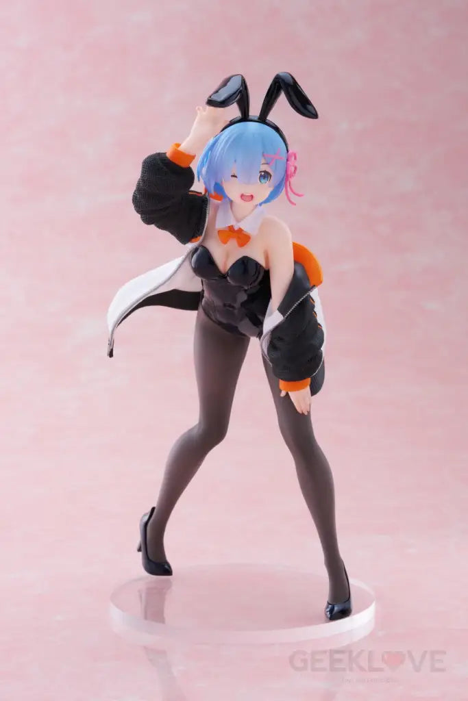 Re:zero Starting Life In Another World Rem (Jacket Bunny Ver.) Prize Figure