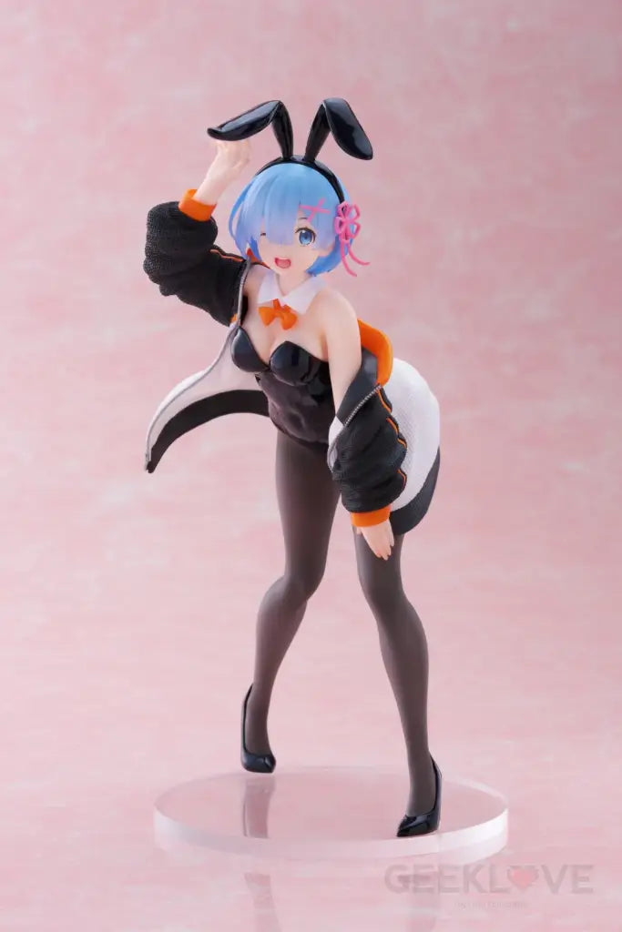 Re:zero Starting Life In Another World Rem (Jacket Bunny Ver.) Prize Figure