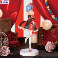 Re:zero Starting Life In Another World Sss Figure Rem Circus Pearl Color Ver. Prize