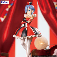 Re:zero Starting Life In Another World Sss Figure Rem Circus Pearl Color Ver. Prize