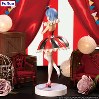 Re:zero Starting Life In Another World Sss Figure Rem Circus Pearl Color Ver. Prize