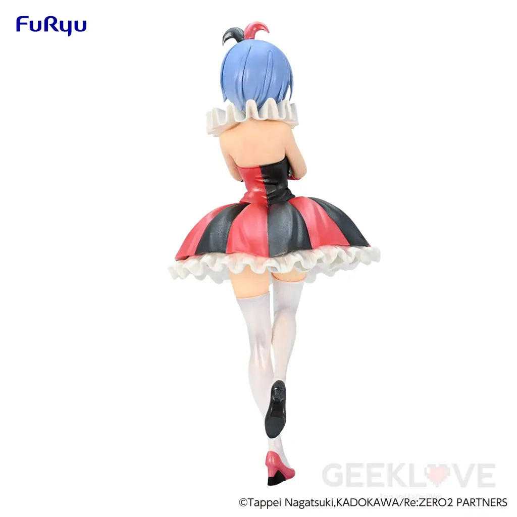 Re:zero Starting Life In Another World Sss Figure Rem Circus Pearl Color Ver. Prize