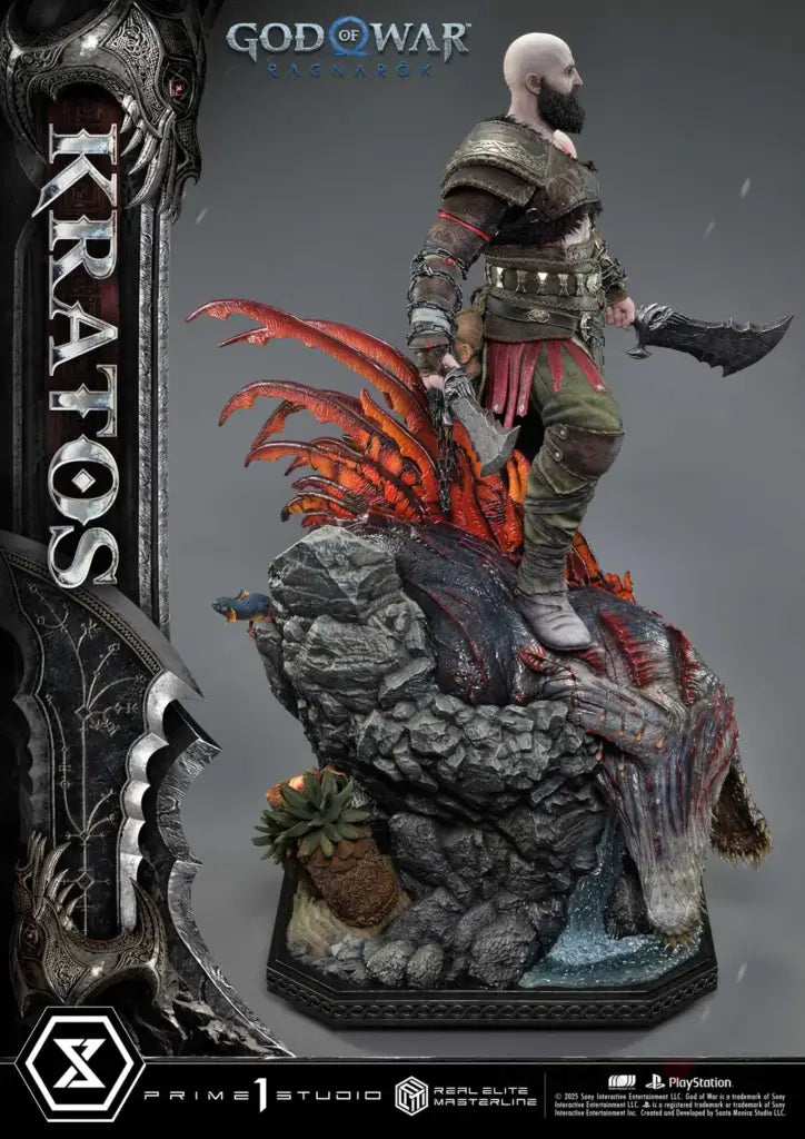 Real Elite Masterline God Of War: Ragnarok Kratos