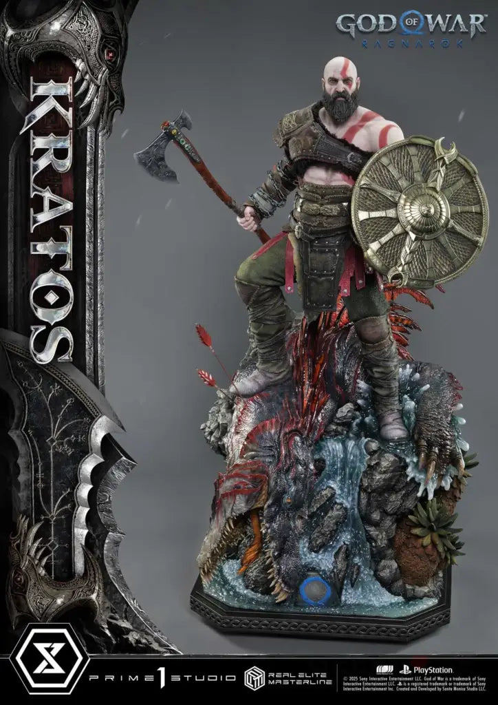 Real Elite Masterline God Of War: Ragnarok Kratos