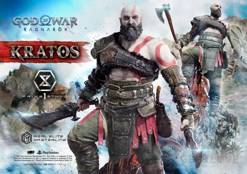 Real Elite Masterline God Of War: Ragnarok Kratos