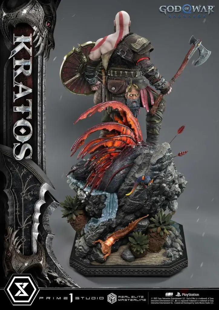 Real Elite Masterline God Of War: Ragnarok Kratos