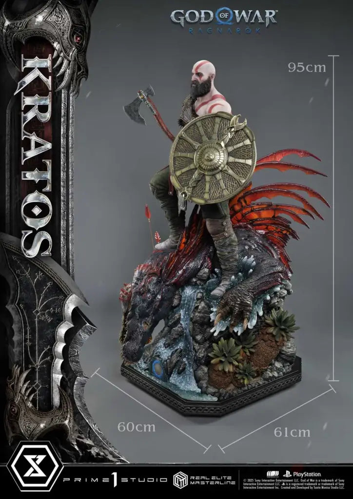 Real Elite Masterline God Of War: Ragnarok Kratos