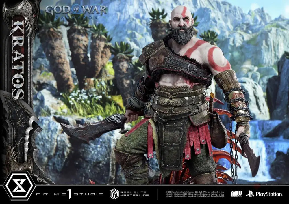 Real Elite Masterline God Of War: Ragnarok Kratos