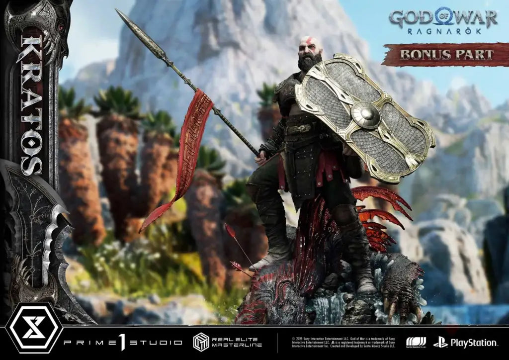 Real Elite Masterline God Of War: Ragnarok Kratos Ultimate Bonus Version