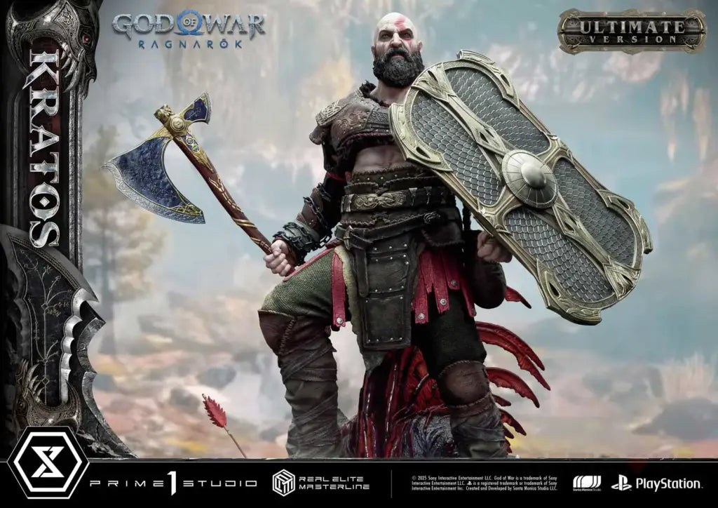 Real Elite Masterline God Of War: Ragnarok Kratos Ultimate Bonus Version